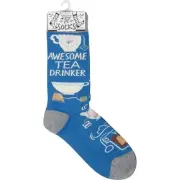 Primitives by Kathy Women's Socks Awesome Tea Drinker 450860