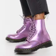 NEW| Dr. Martens 1460 Pascal Prism Vegan Ankle Boots Size 7