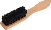 Beard Styling Brush Men's Shaving Brush Boar Bristles Beard Comb Beard Styling Maker Compact Portable Mustache Brush