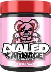 Dialed Carnage Pre-Workout Supplement Powder 337.5 G, Creaming Soda