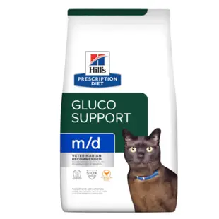 希爾思 Hill's 貓用 m/d(md)貓處方血糖及體重管理 貓用處方飼料 4磅(1.81kg)
