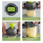 Vegetable Cutter Safe Rustproof Even Slicing Onion Mincer Chopper Vegetable HG