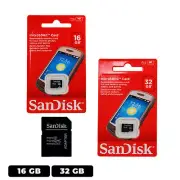 SanDisk 32GB 16GB MicroSD MicroSDHC Flash Memory Card UHS-1 Class4 - By Lot