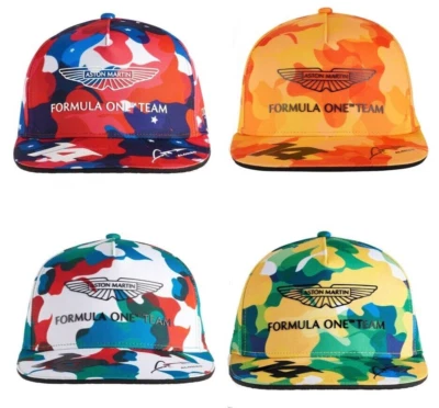 Aston Martin X BOSS F1 Racing Fernando Alonso Special Edition GP Cap Camo Hat
