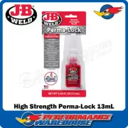 JB Weld Perma-Lock 13mL Red High Strength Threadlocker Thread Lock 27113