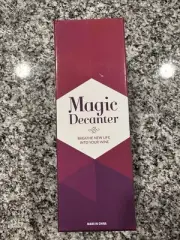 Traveling Vineyard Magic Decanter Set – New in Box – Wine Aerator + Case