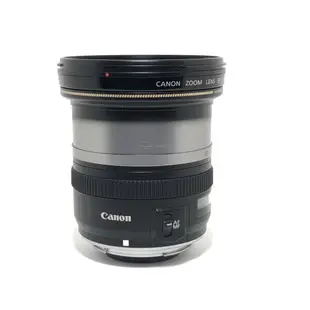 二手佳能 Canon eos 相機超廣角鏡頭 EF-S 10-22mm 1:3.5-4.5 Φ77mm 簡易動作確認