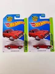 Set of 2 Hot Wheels HW Workshop Aston Martin 1963 DB5 #245 Red Maroon Brand NEW