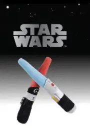 New Bark Box Star Wars " Chews Your Destiny " Dog Toy Light Saber Jedi