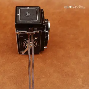 【CAM-in】真皮雙孔造型相機背帶
