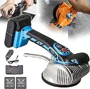 Tile Vibration Tool/Tile Vibration Machine, 6gears/ Rechargeable, Suction Capacity: 100KG,360w Copper Motor, with Lithium Battery, for 0.3 X 0.3‑2 X 2m Tiles, Marble,A