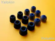 12 pcs (BMF-B) S/M/L Memory Foam and Round Eartips for Jaybird X3 Headphones