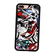Cool Shoe Phone Case for iPhone 8 Plus and iPhone 7 7 Plus/8 Plus Black Case