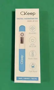 CKeep BT-A13 Thermometer for Fever Waterproof Quick Reading Digital Oral