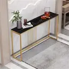 1.2M Extra Long Sofa Table Narrow Hallway Console Table Slim Entryway Furniture