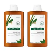 在飛比找PChome24h購物優惠-KLORANE蔻蘿蘭 速效抗屑洗髮精400ml(2入特惠)