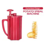 Twisted Potato Cutter Manual Spiral Potato Slicer ABS Plastic Tornado Machine