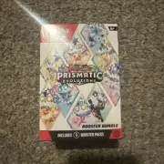 Pokemon TCG: Scarlet & Violet Prismatic Evolutions Booster Bundle Factory Sealed