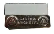 LOT OF 2 SUPER STRONG MAGNETS PAIRS FOR NAMEBADGES TAGS RIBBONS FAST SHIPPING
