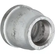 Anvil 8700135059, Malleable Iron Pipe Fitting, Reducer Coupling, 3/8" x 1/8" NPT