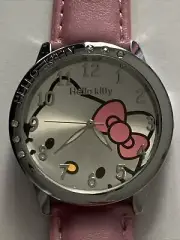 Hello Kitty Fashion Watch. Super Cute! New Battery! Pink Band.