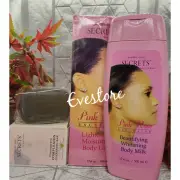Pink Rose Exclusive lightening & Moisturizing Body Milk 500ml & SoapX1