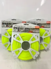 QTY 3 STIHL OEM Trimmer Line (2.4mm/.095" - 83m/272') Neon Rolls 0000-930-3410