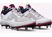 Under Armour Freedom Glyde MT USA Womens Softball Cleats 3026010-100, Size 9