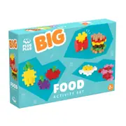 50pc Plus-Plus Big Food Activity Building Blocks STEM Toys Kids/Children 5y+