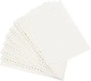 VILLFUL 3sets Loose-leaf Refill Paper for A5 Notepads Smooth Surface Versatile for Writing Diary Reports 150pcs*3
