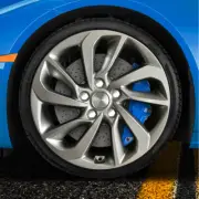 17-inch Replacement 10-Spoke Wheel for 2016-2018 Hyundai Tucson [Silver] (for: Hyundai)