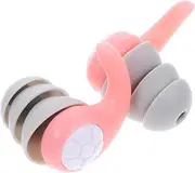 MOBUTOFU Earplugs Silicone Reusable Noise Reduction for Swimming Water-resistant Small Adult Compact for Water Sports