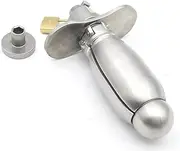 BDSM Butt Plug Metal Male Chastity Lock Device Anus Expansion SM Game Stainless Steel Anal Plug Anus Dilator SM Erotic Sex Toys for Women Men
