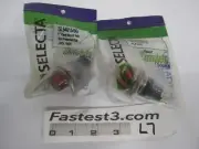 SL64015-BG Selecta, RED Indicator Light, Projected Flat, Panel Mount Pack of 2