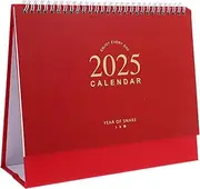 jojofuny Desk Calendar Standing Flip Calendar for Office Home Compact Monthly Planner with Ample Writing Space for Detailed Plans for Classroom and Work Settings