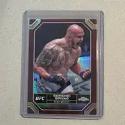 2024 Topps Chrome UFC - SERGHEI SPIVAC Magenta Refractor #176