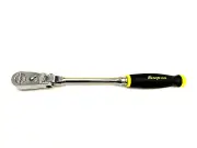 Snap On Tools NEW FHLX80BHV 3/8"dr Hi-Viz Soft Grip Long Locking Flex Ratchet