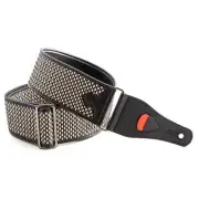 RightOn! STRAPS Guitar Strap Width 6cm, Length 95-150cm SALT&PEPPERⅡ UNIQUE [Dom