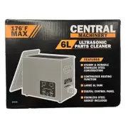 NEW Central Machinery Ultrasonic Parts Cleaner 6L Heated 59430