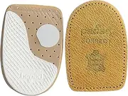[pedag] Pedak Men's Insole, Correct, Heel, Half Insole, Shock Absorption, Leather Shoes, Standing Work, Prevents Shedding