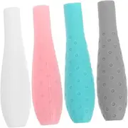 ZUNOXAZ 4pcs Silicone Grip Holder for Ergonomic Design Nonslip Silicone Sleeve for Enhanced Precision and Comfort Stylus Accessory for Writing and Drawing