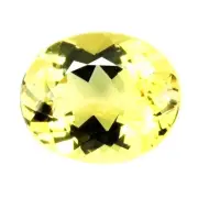 Charming 3.30ct Oval Cut Natural Canary Yellow Apatite Mined at Madagascar