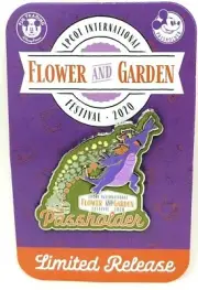 Disney Passholder Figment Pin 2020 Epcot Flower & Garden Limited Release