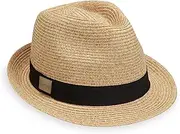 [CARKELLA] by Wallaroo Del Mar Trilby - UPF 50+, Unisex, Travel Friendly, Lightweight, Adjustable Fit, Designed in Australia