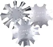 Nail Art Stencil Plates 6pcs Metal Nail Manicure Plates Nail Templates for Women