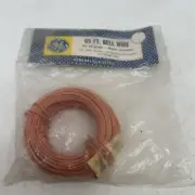 VINTAGE GE 65 FT BELL WIRE 20 GAUGE - FOR DOOR BELL BUZZER LOW VOLTAGE J51