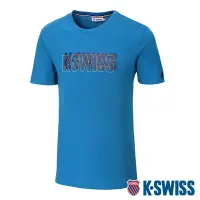 在飛比找Yahoo奇摩購物中心優惠-K-SWISS 3D KS Logo Tee棉質吸排T恤-男