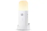 Motion Sensor Night Light, 2000mAh Rechargeable, Battery Powered, Portable Dimmable Nightlights with 5 Brightness Levels for s and Adults - White