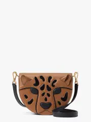 Lucy 3D Leopard Flap Crossbody