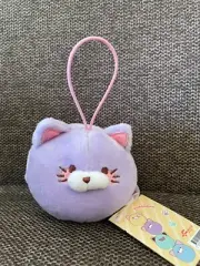 Keychain Backpack Plush KORONEKO 3 inches Round1 Exclusive - Light Purple